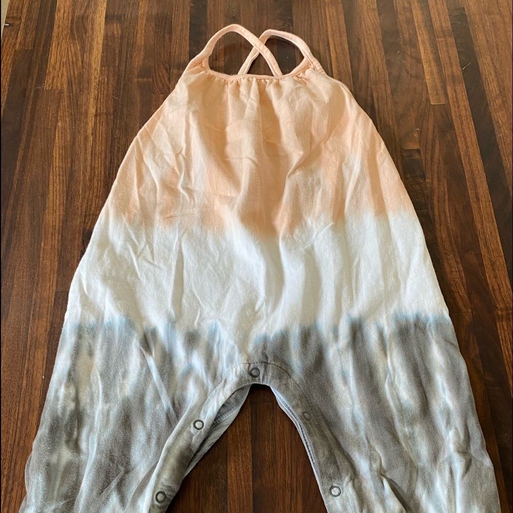 Burts bee organic romper
